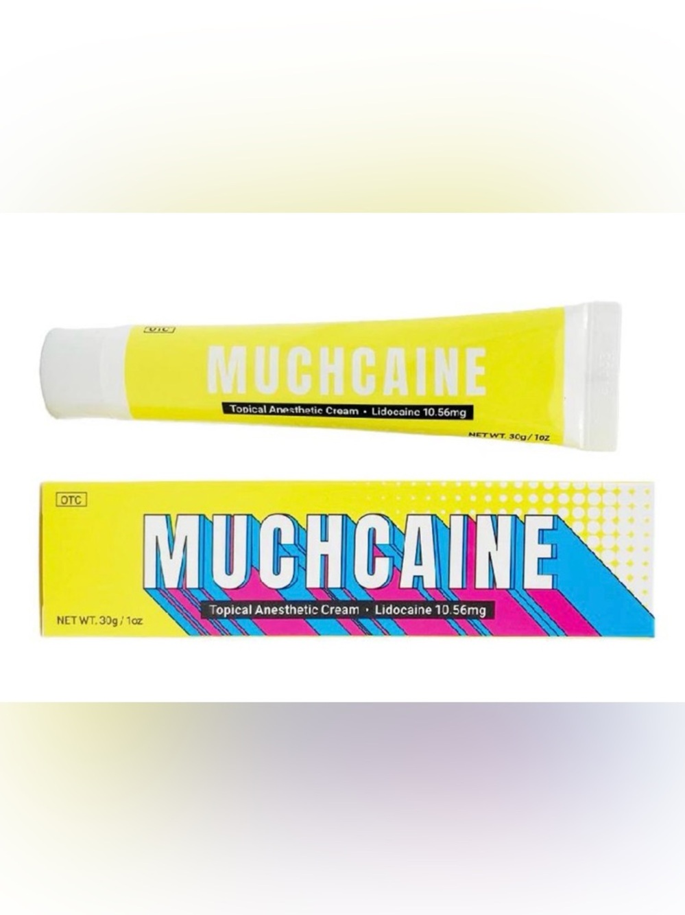 NIB Muchcaine 30g topical anesthetic cream